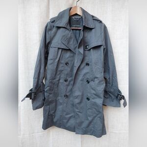 Banana Republic Gray Trench Coat